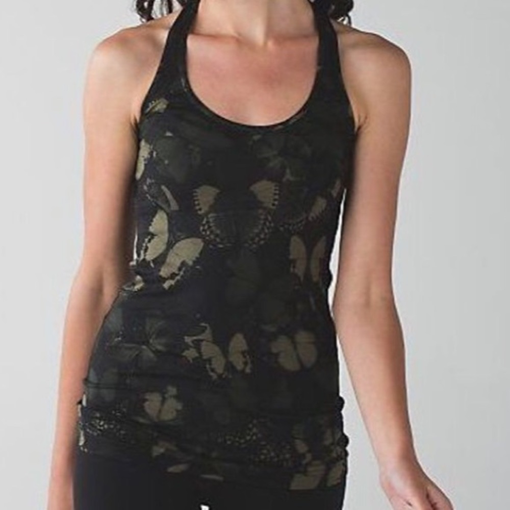 Lululemon cool racerback butterfly NWOT sz 6(sm)